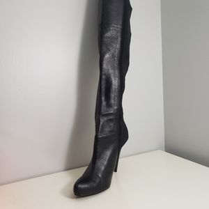 Over-the-Knee High Heeled Boots 5"